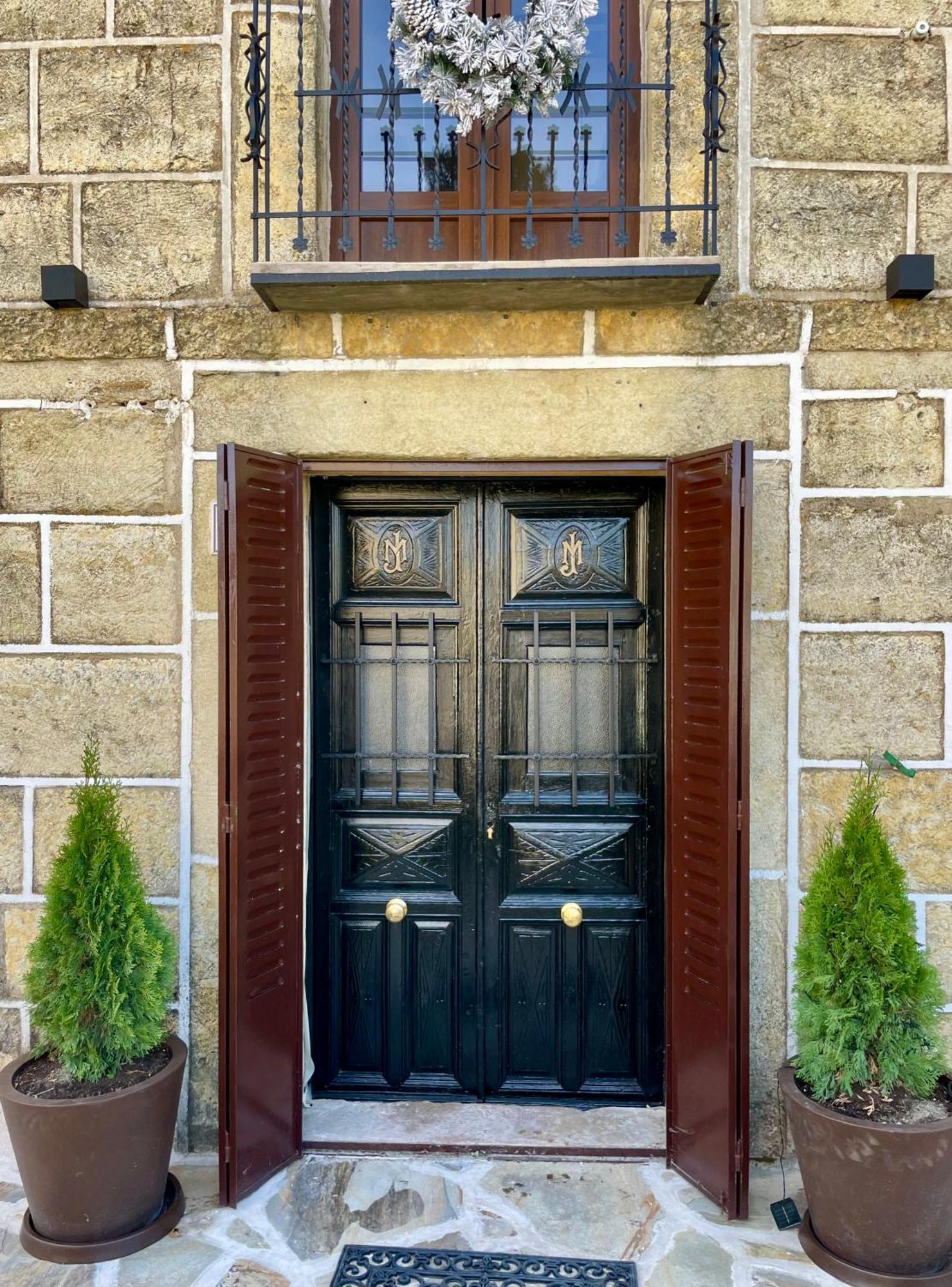 La Casa Del Cantero Pinilla del Valle Exterior foto